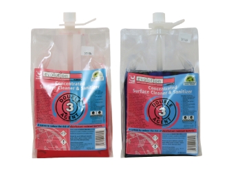 Evolution Double Agent Surface Cleaner & Sanitizer, 2x1.5L pouch Evolution, Double, Agent, Surface, Cleaner, Sanitizer, Cleenol